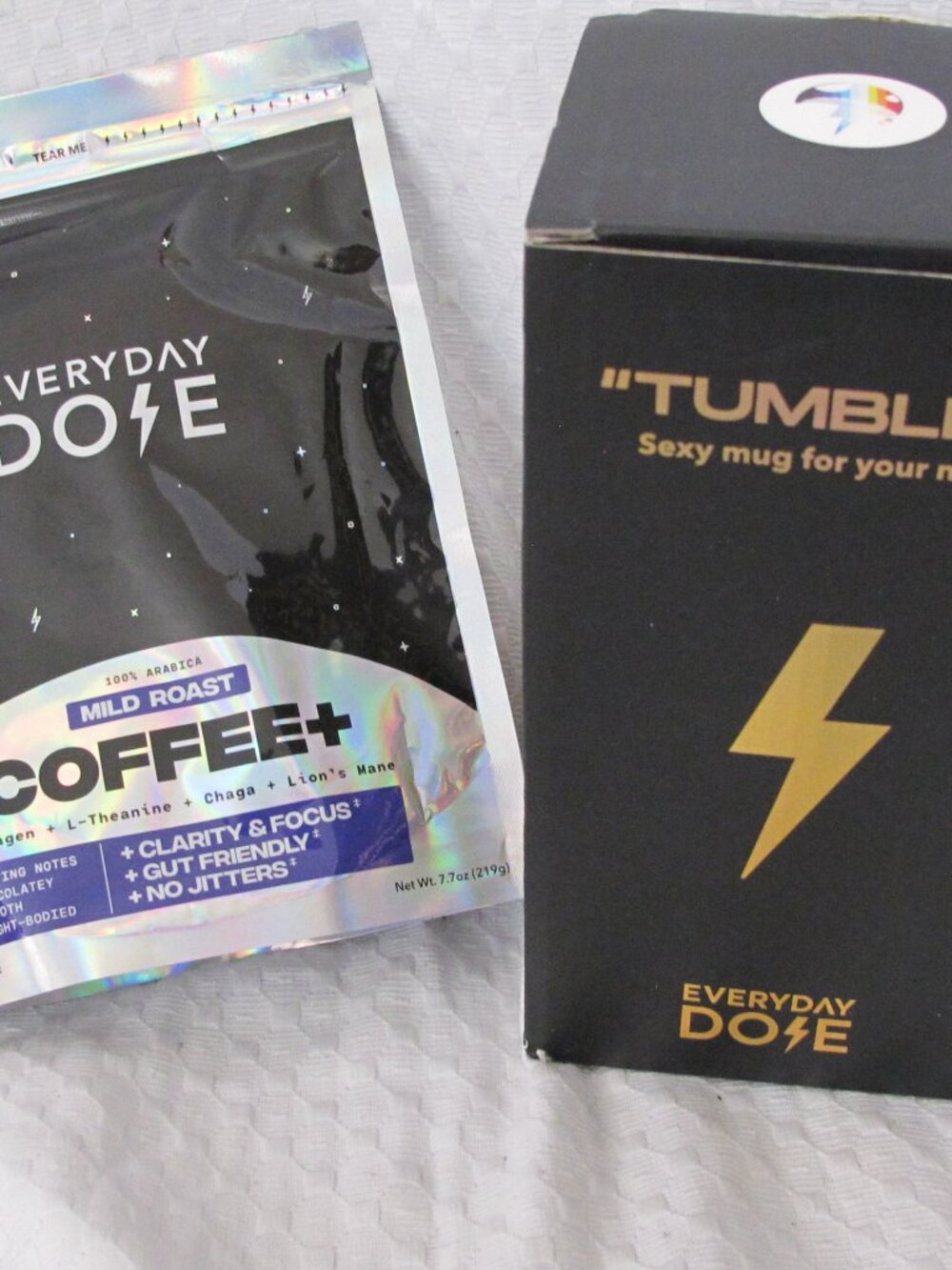 New - Everyday Dose Coffee and Tumbler Bundle